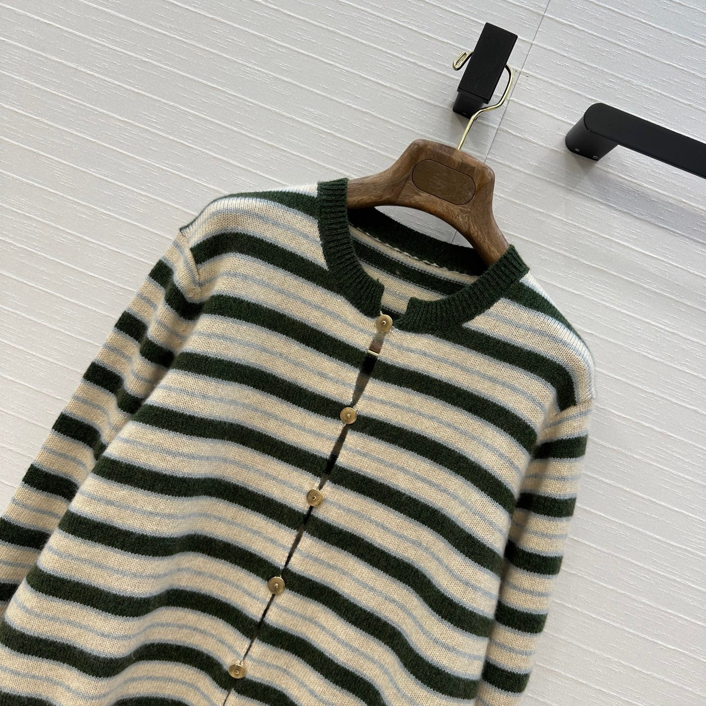 Loro 25fw knitted shirt