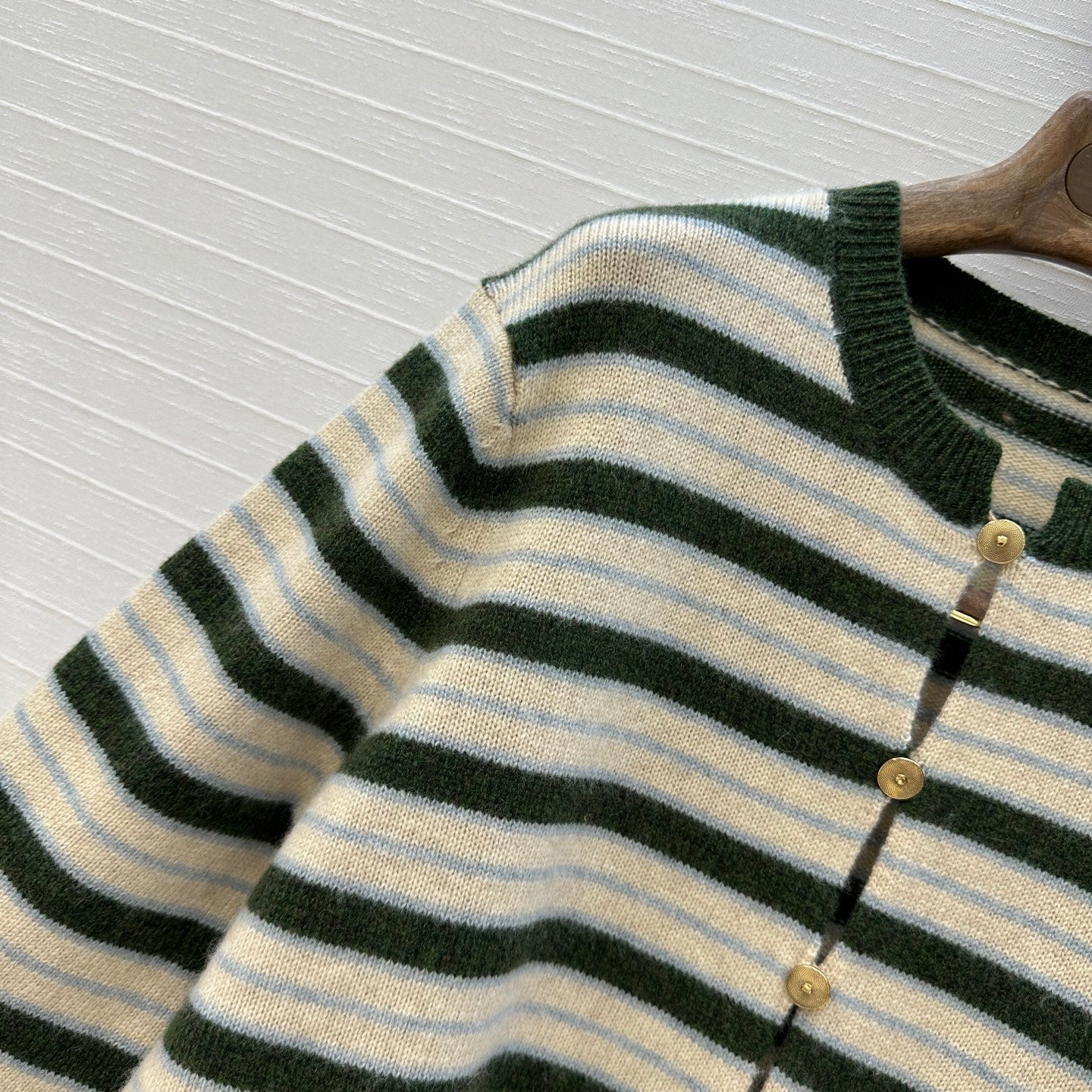 Loro 25fw knitted shirt
