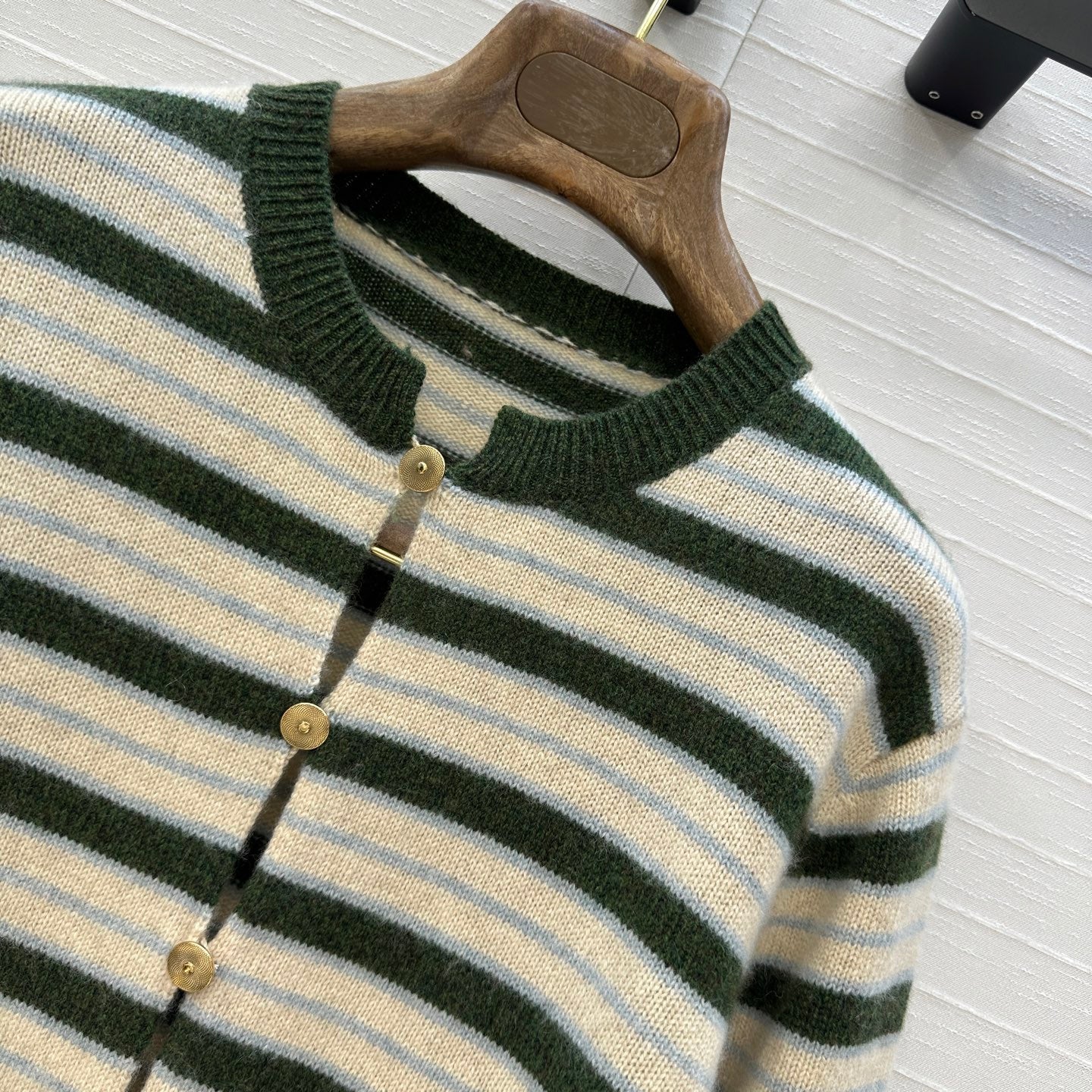 Loro 25fw knitted shirt
