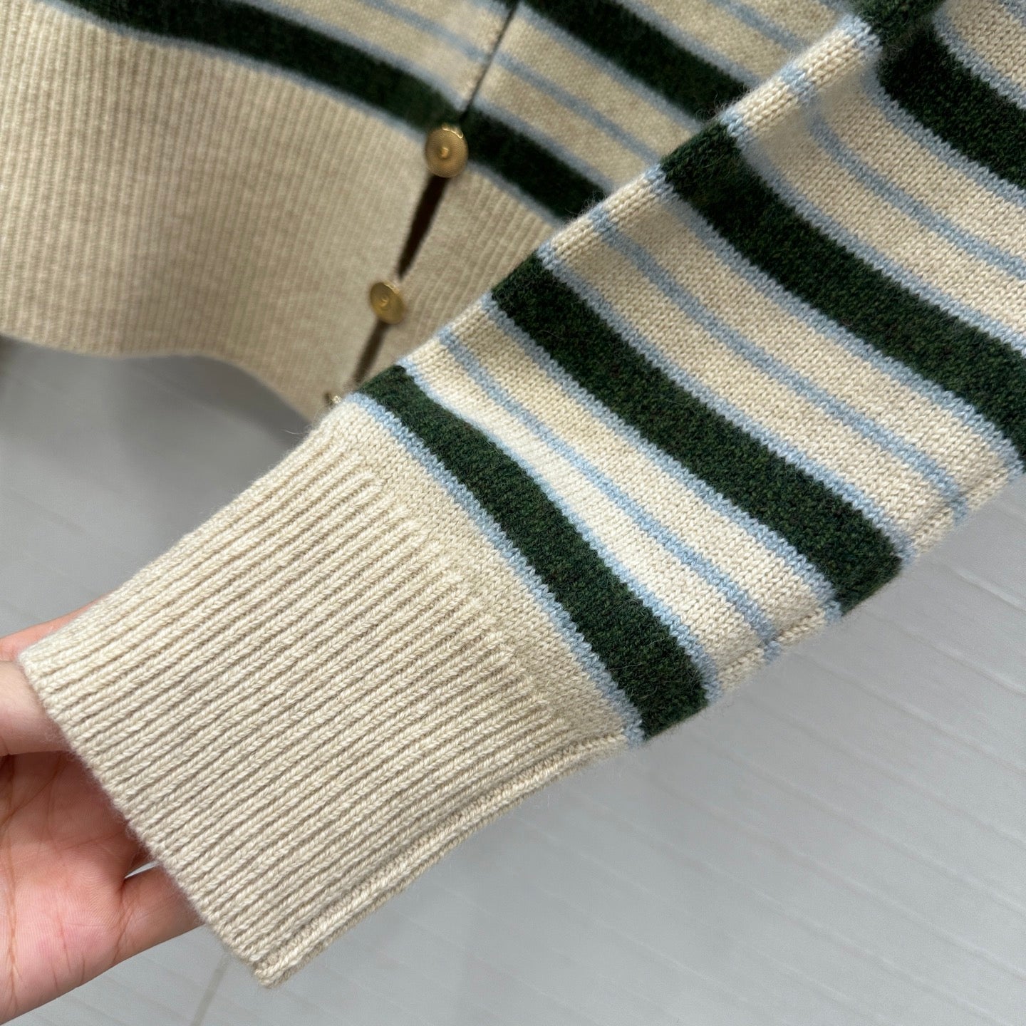 Loro 25fw knitted shirt