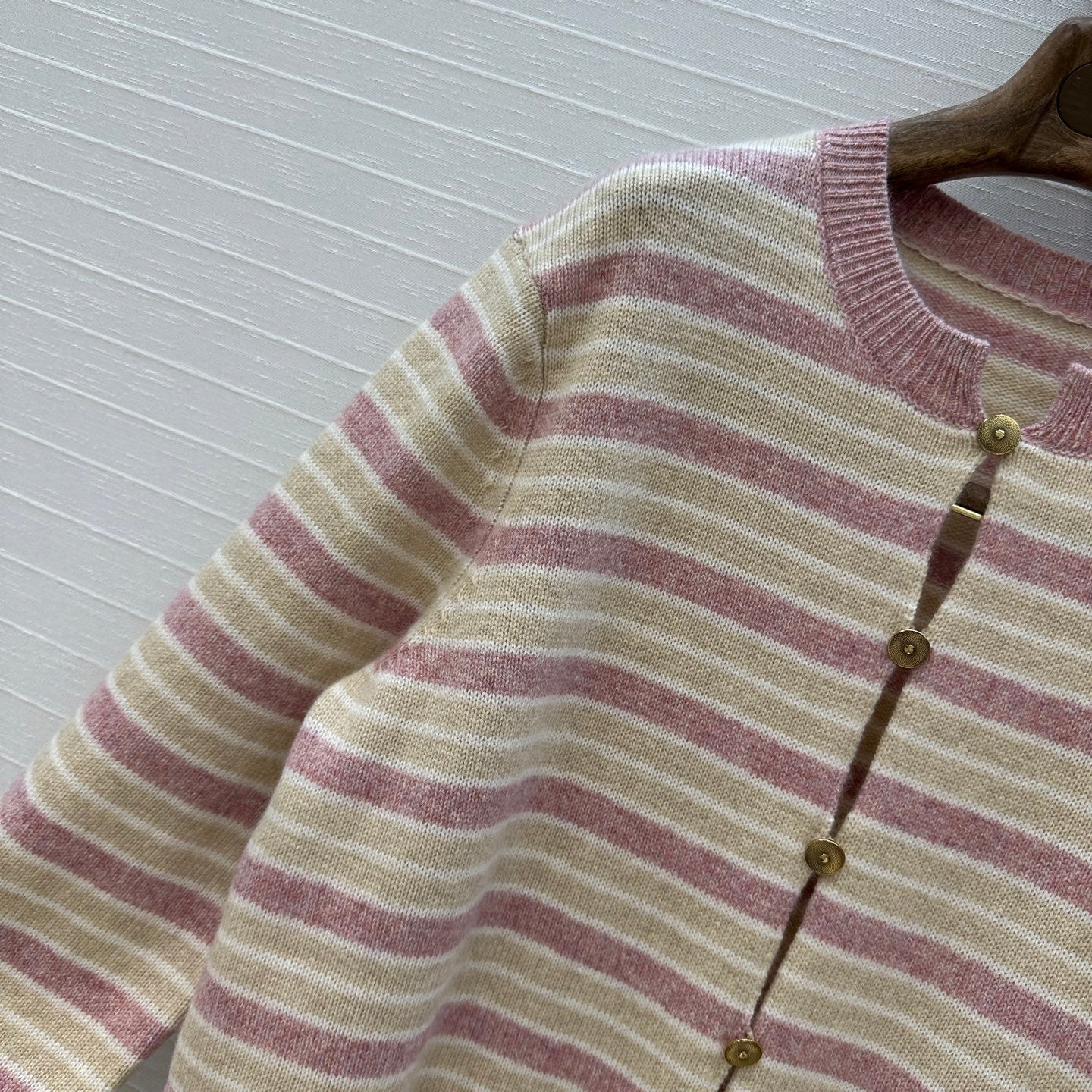 Loro 25fw knitted shirt