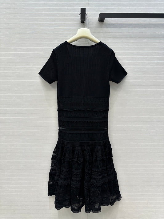 Alai 25fw ruffled dress