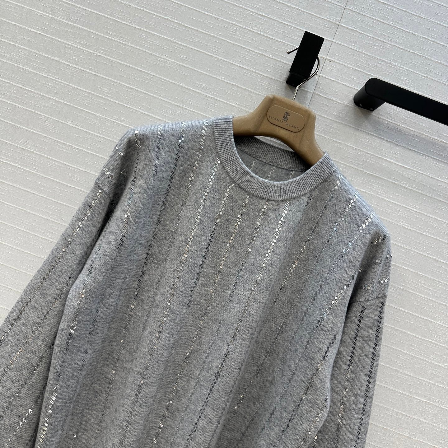 Brune 25fw embroidered shirt