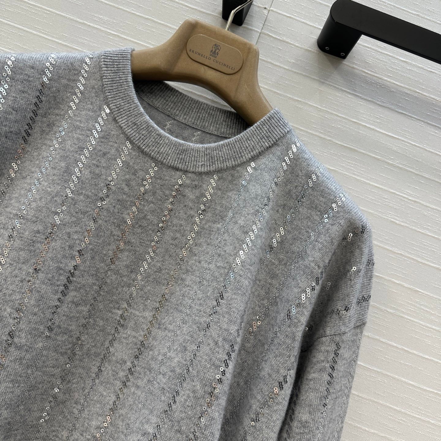 Brune 25fw embroidered shirt