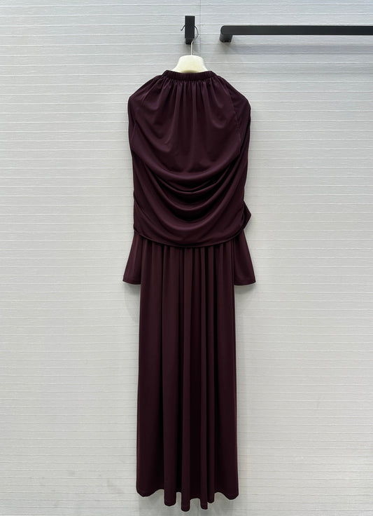 Alai 25fw pleated dress