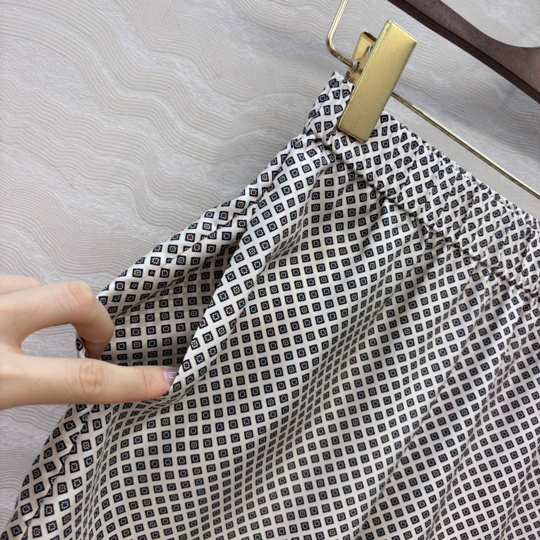 Loro 25fw printeed pants