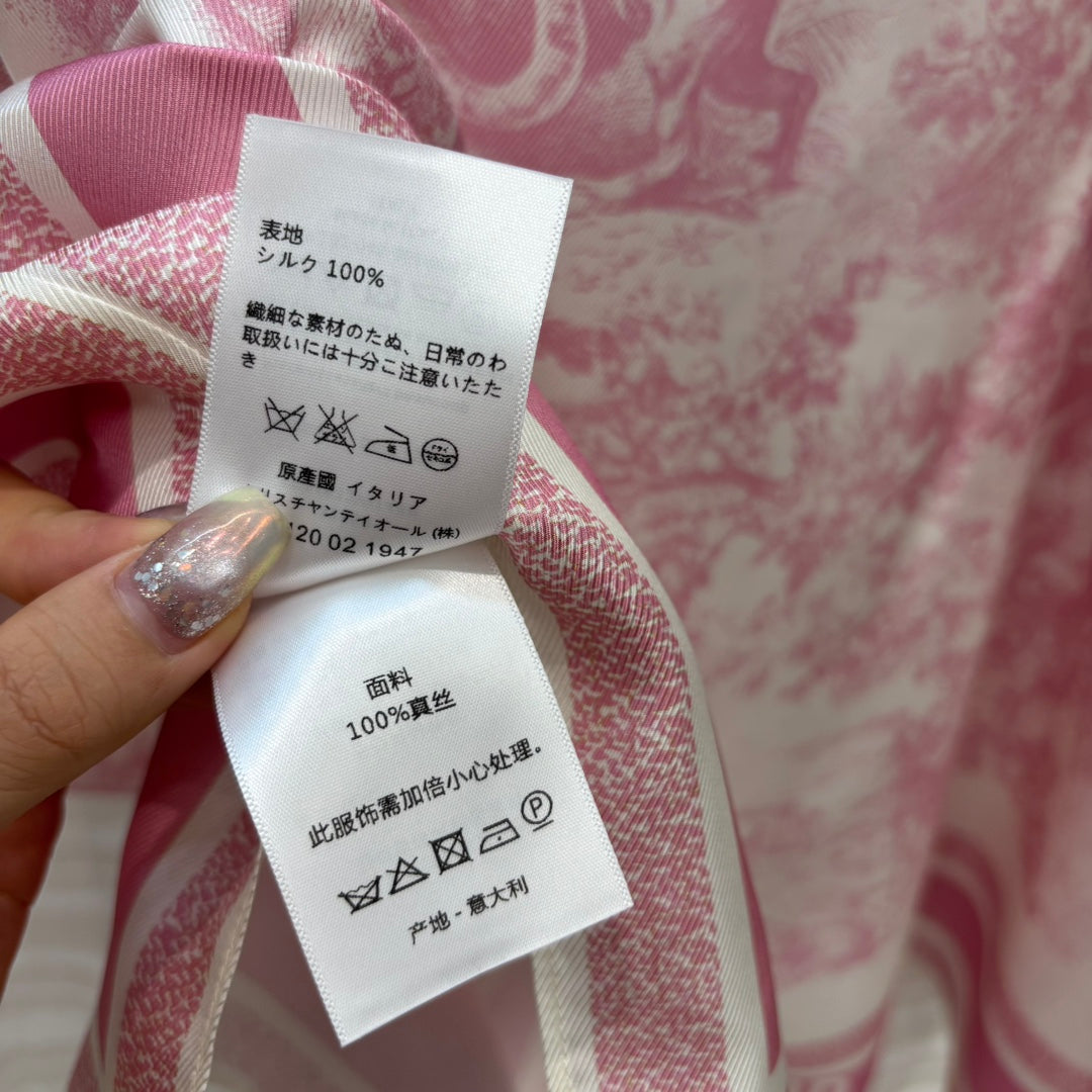 CD 25fw printed smock