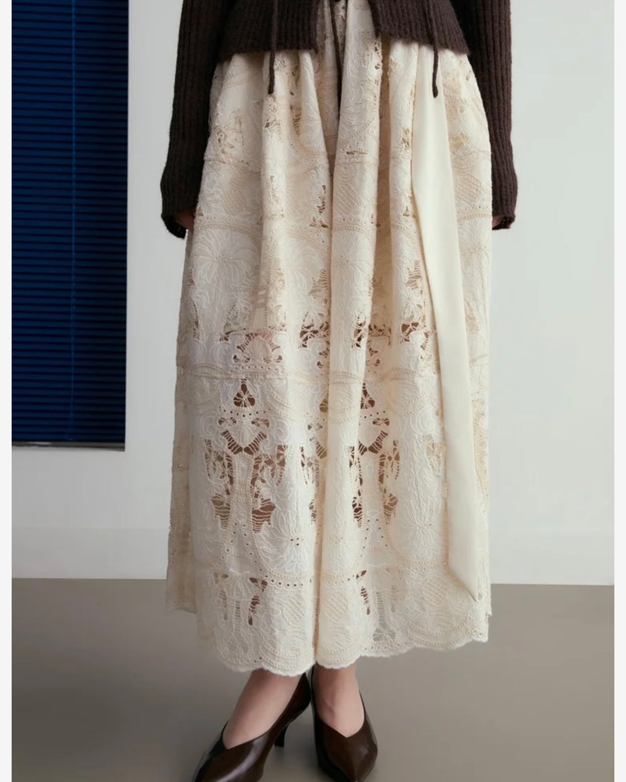 Louis 25fw embroidered skirts