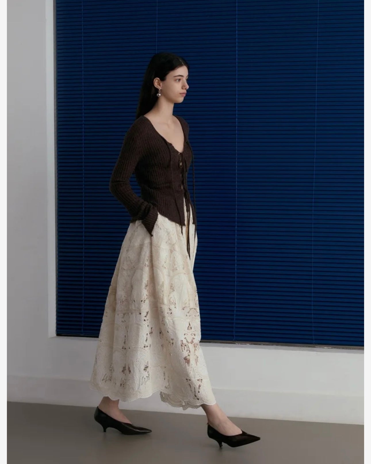 Louis 25fw embroidered skirts