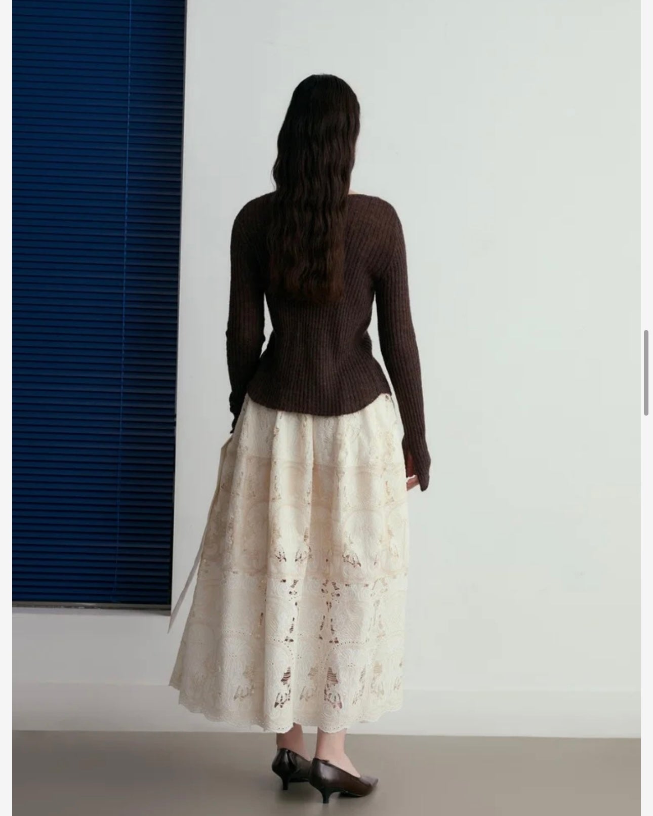 Louis 25fw embroidered skirts