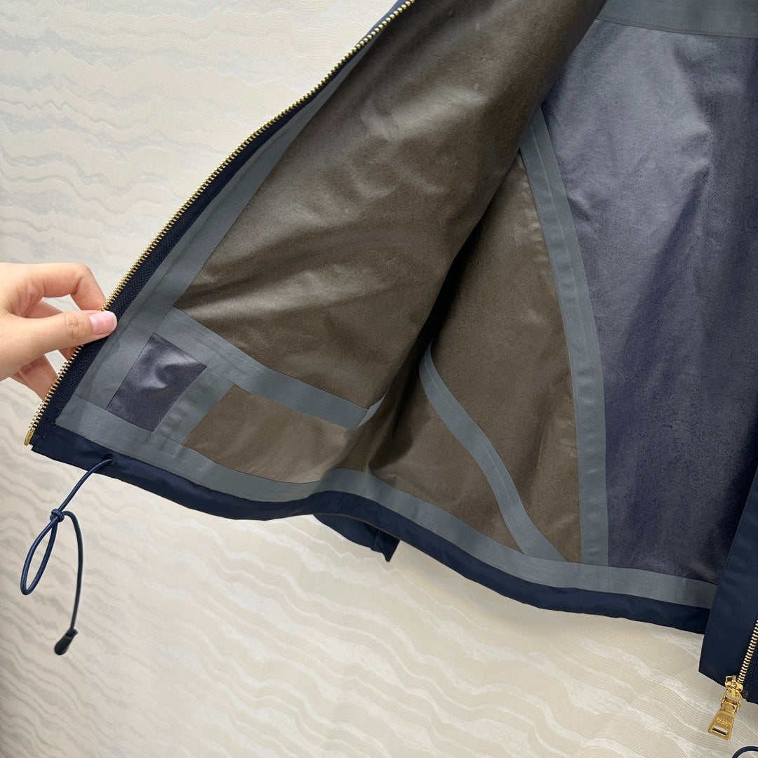 Pra 25fw splicing jacket