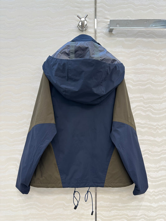 Pra 25fw splicing jacket