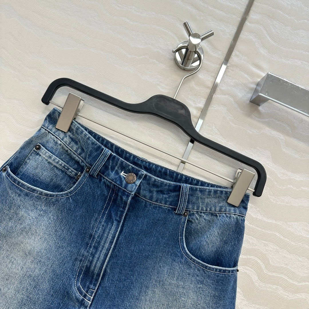 Pra 25fw denin short
