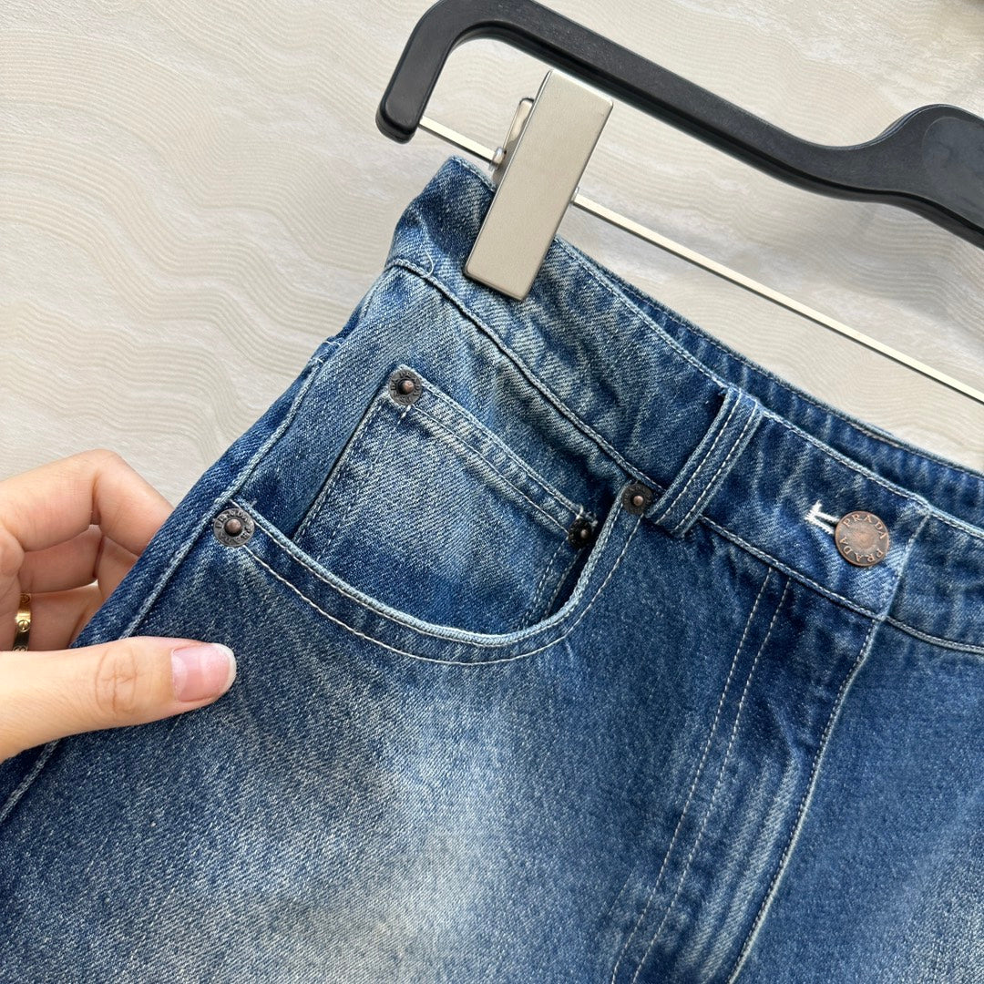 Pra 25fw denin short