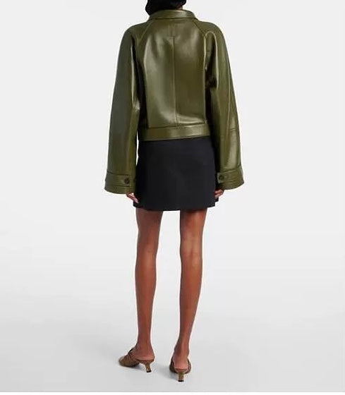 Louis 25fw leather jacket