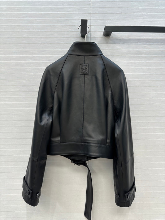 Louis 25fw leather jacket