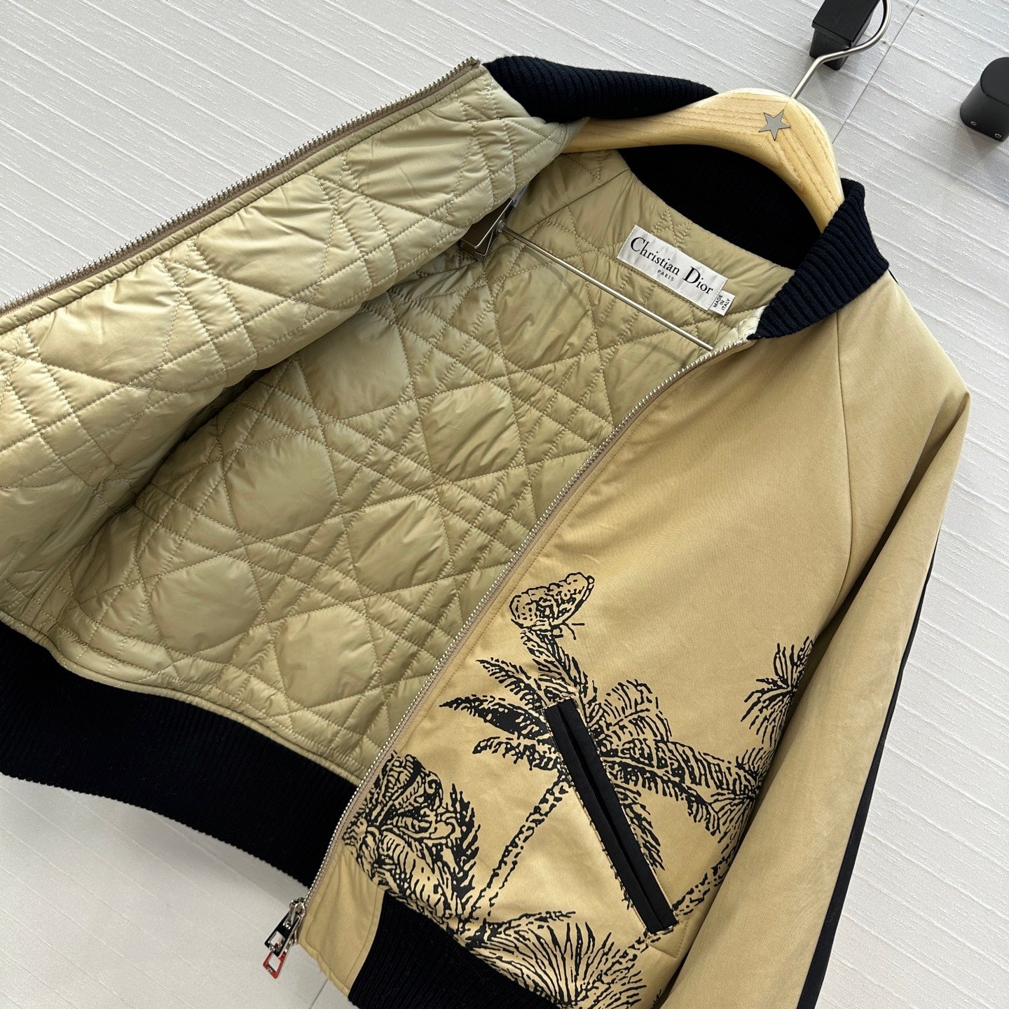 CD 25fw printed jacket