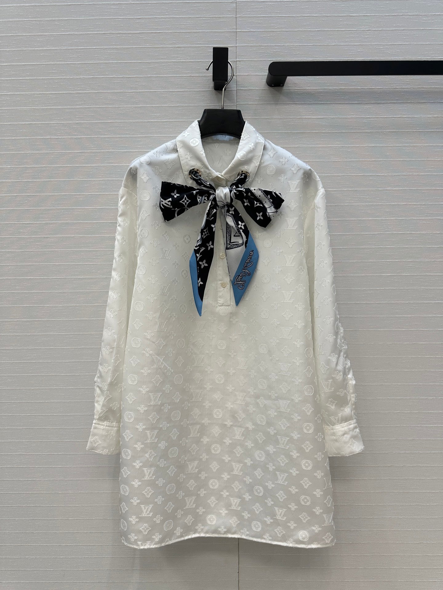 Louis 25fw printed dress
