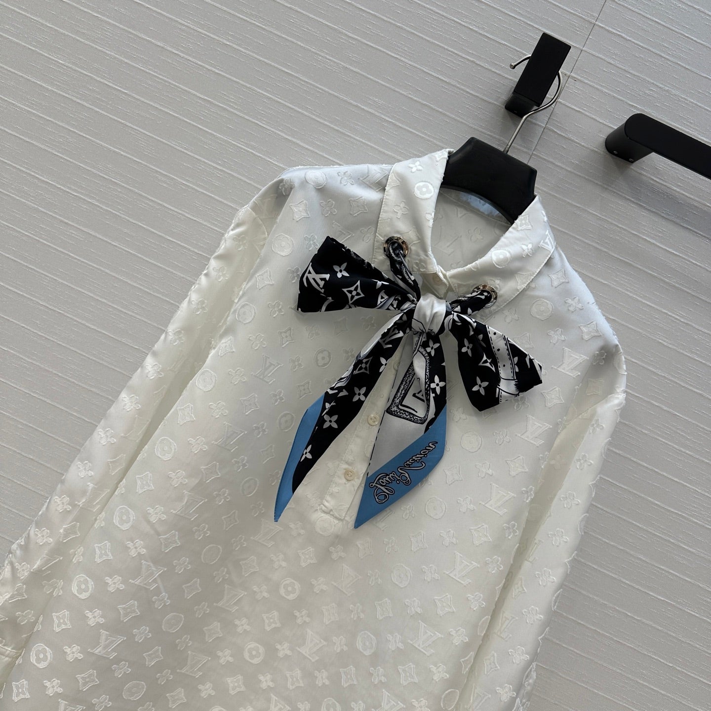 Louis 25fw printed dress