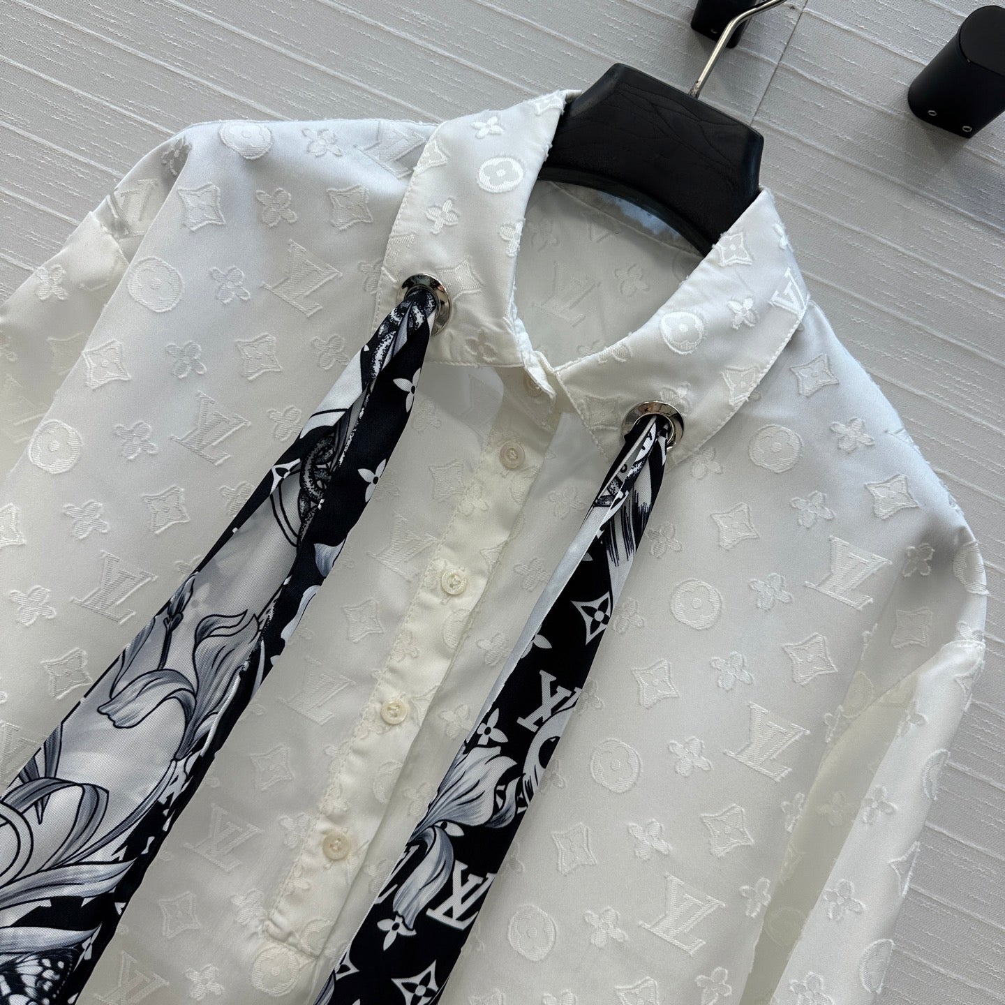 Louis 25fw printed dress