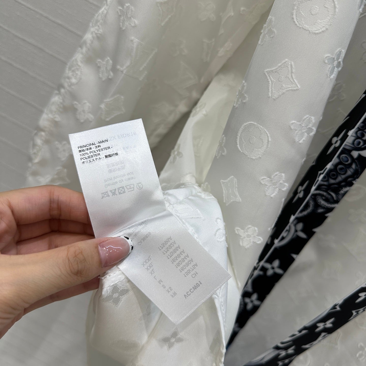 Louis 25fw printed dress
