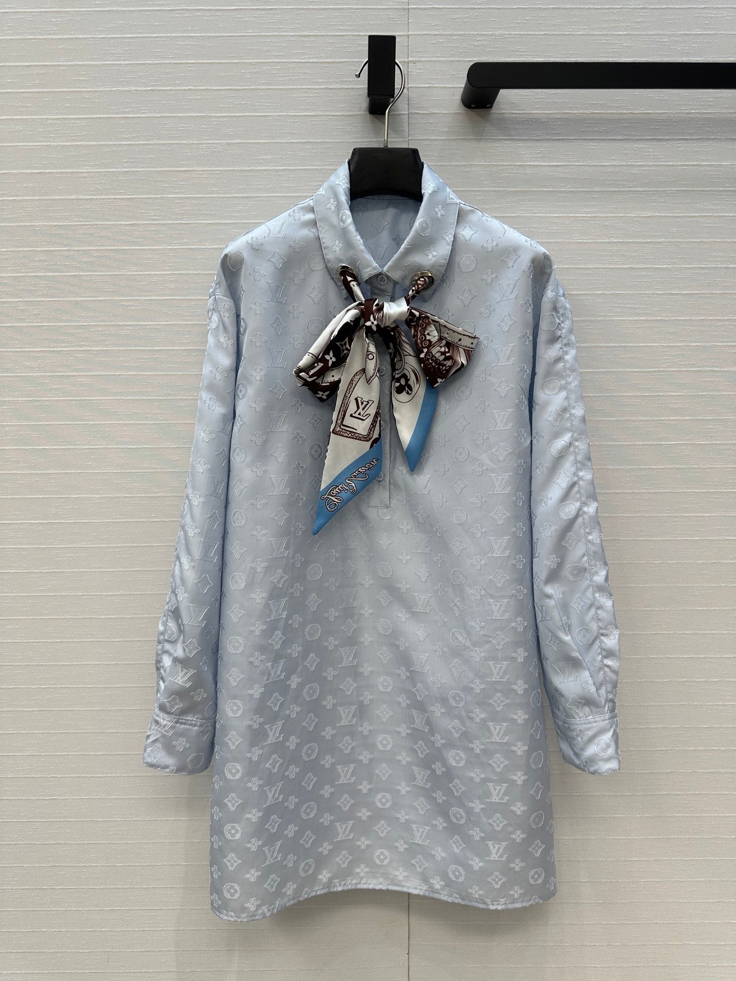 Louis 25fw printed dress