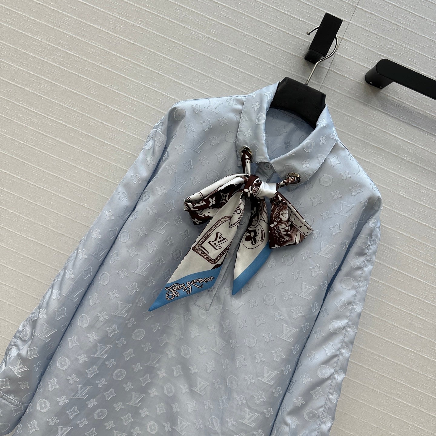 Louis 25fw printed dress