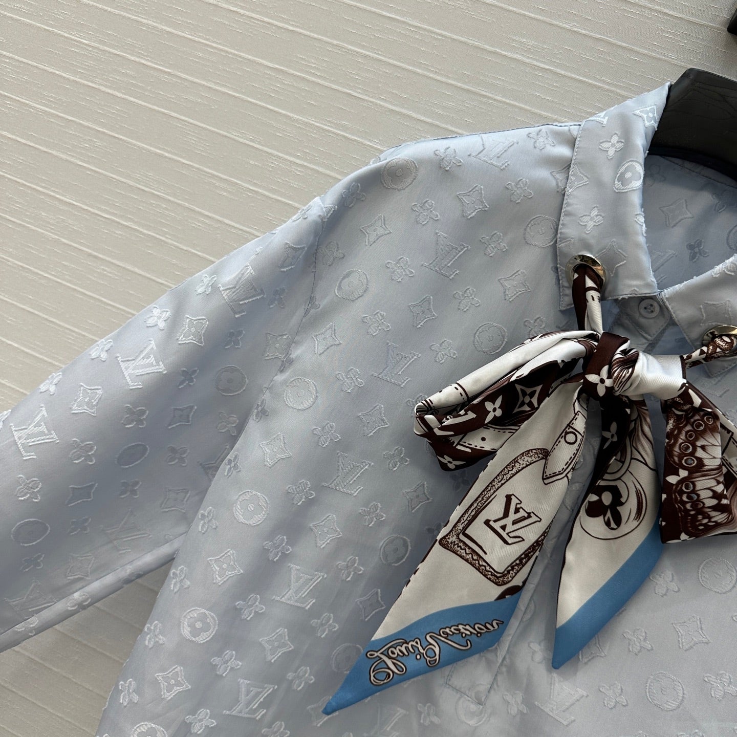 Louis 25fw printed dress