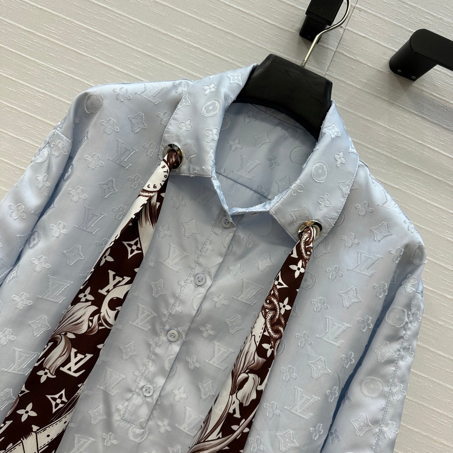 Louis 25fw printed dress
