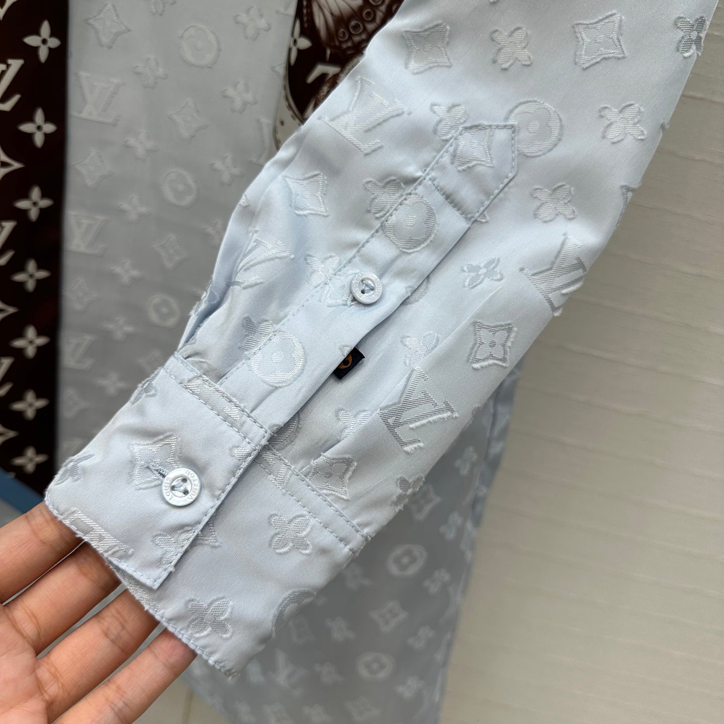 Louis 25fw printed dress