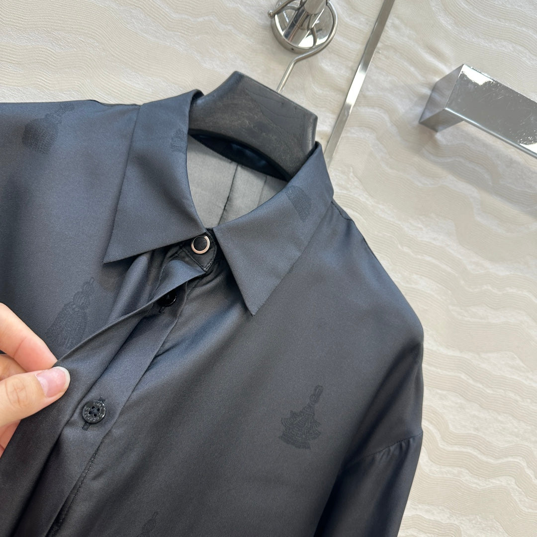 Herm 25fw printed shirt