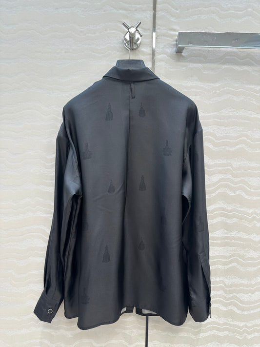 Herm 25fw printed shirt