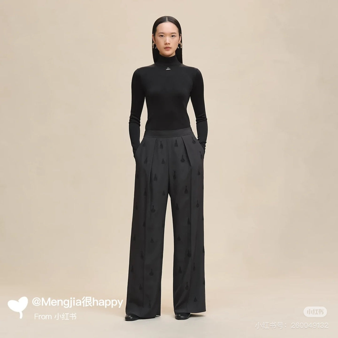 Herm 25fw printed pants