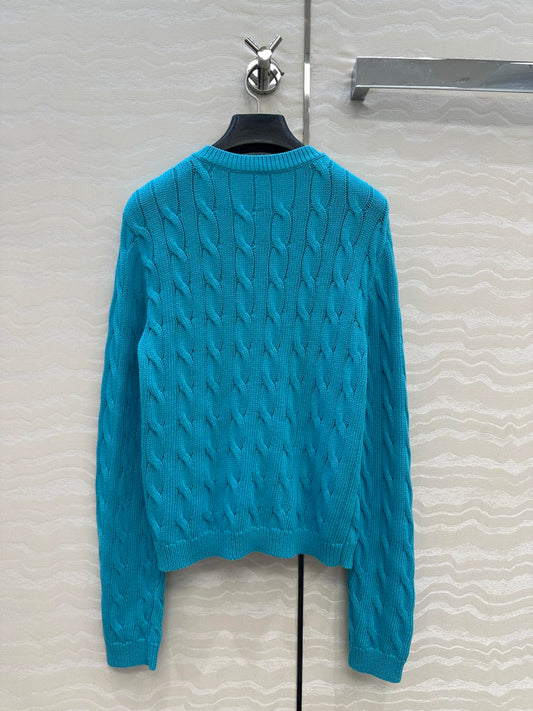 Loe 25fw embroidered cardigan