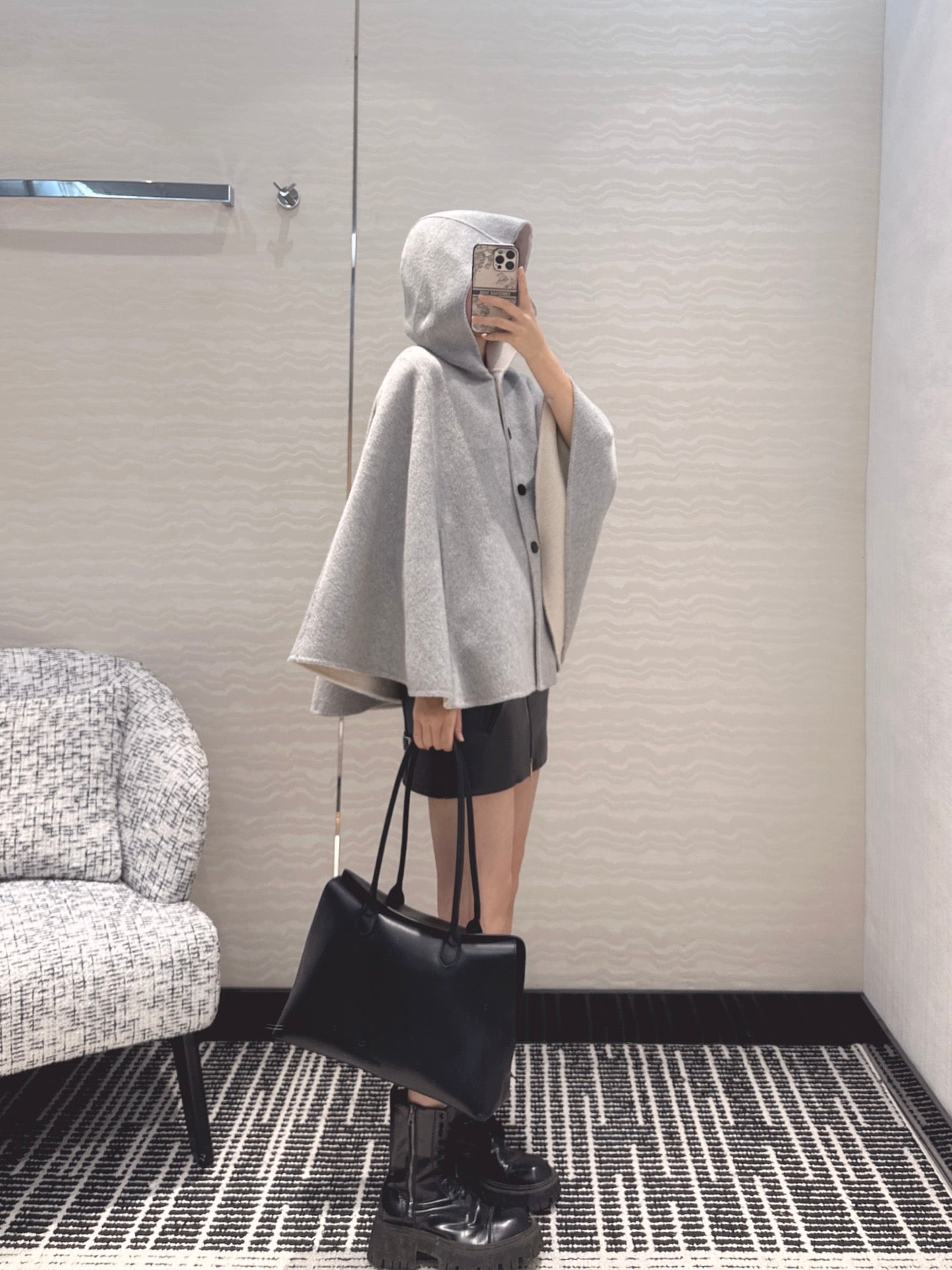 Loro 25fw all-match shawl