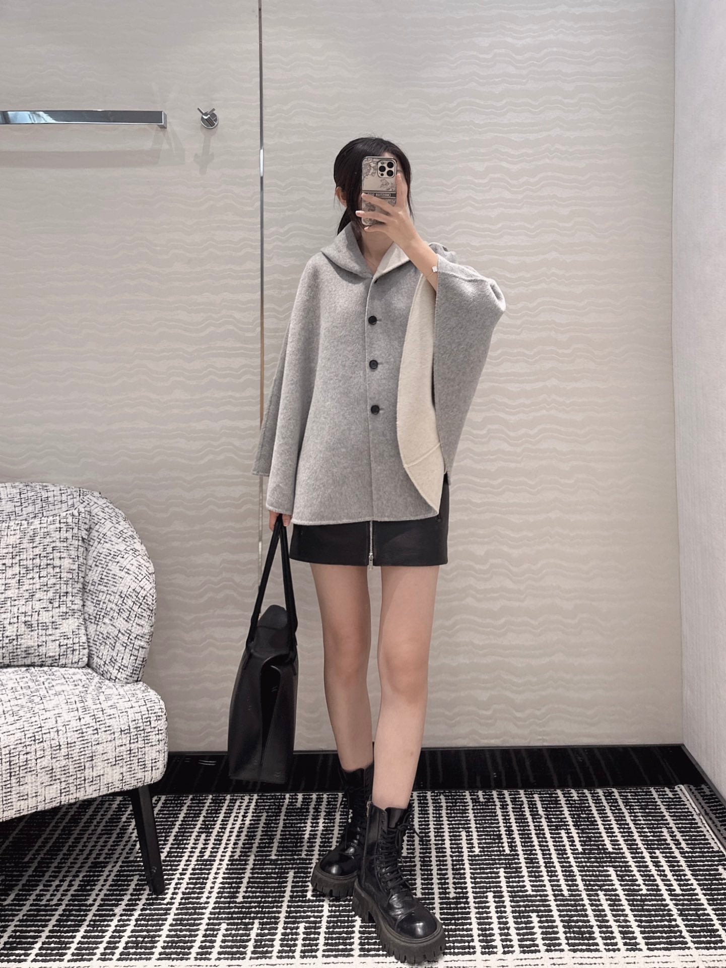 Loro 25fw all-match shawl
