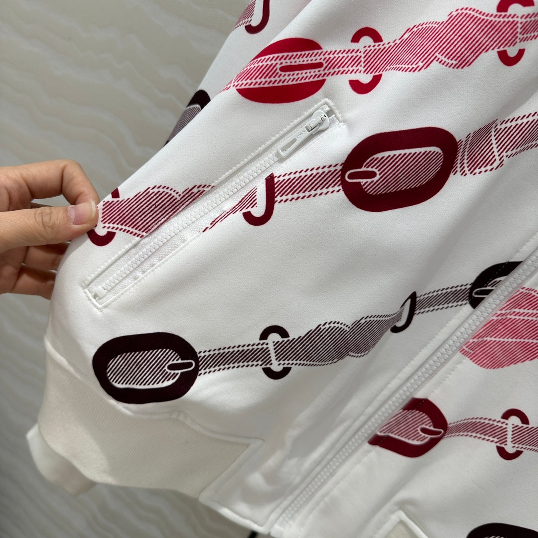 Herm 25fw printed suit