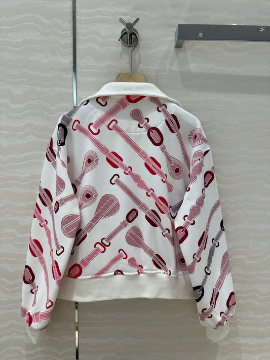 Herm 25fw printed suit