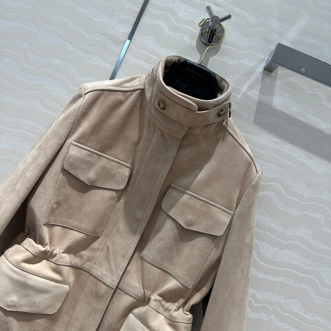 Loro 25fw chamois coat