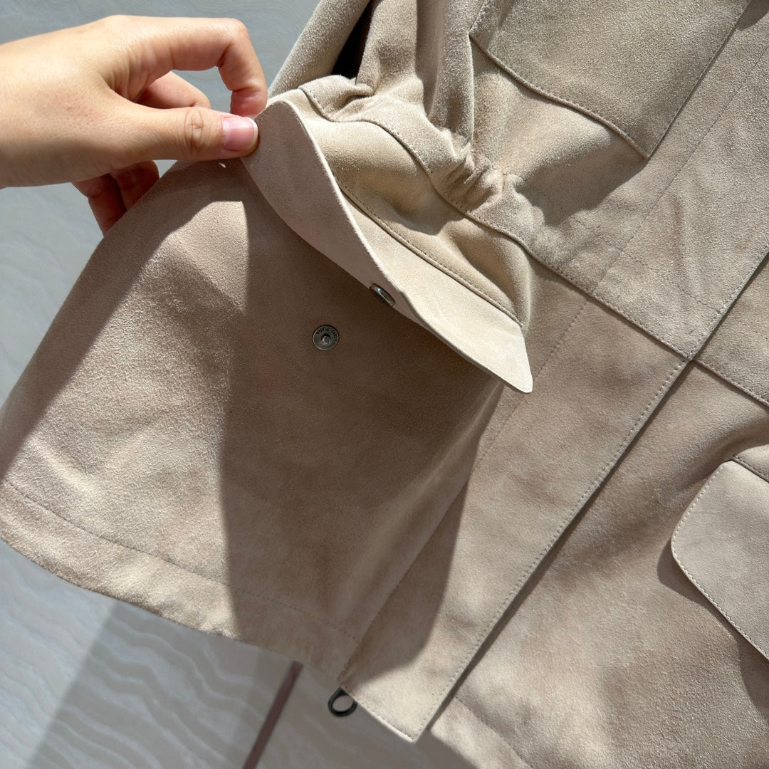 Loro 25fw chamois coat