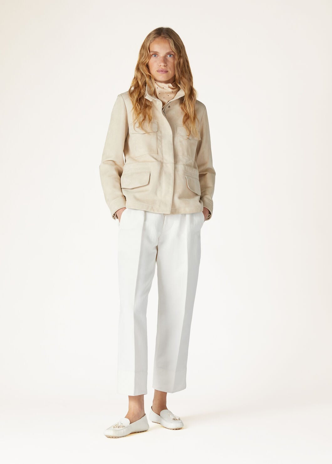 Loro 25fw chamois coat