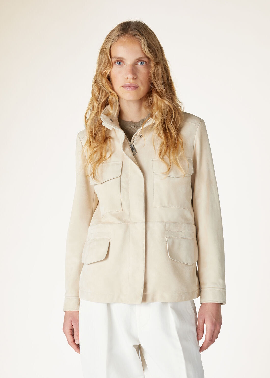 Loro 25fw chamois coat