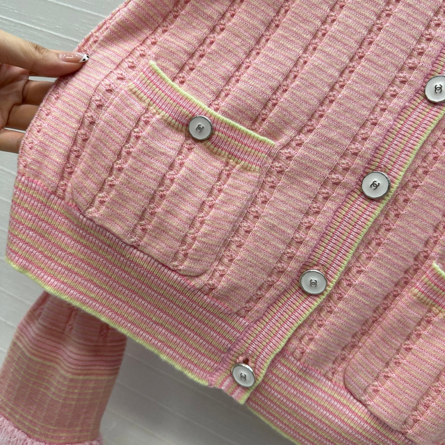 Chan 25fw kniteed cardigan