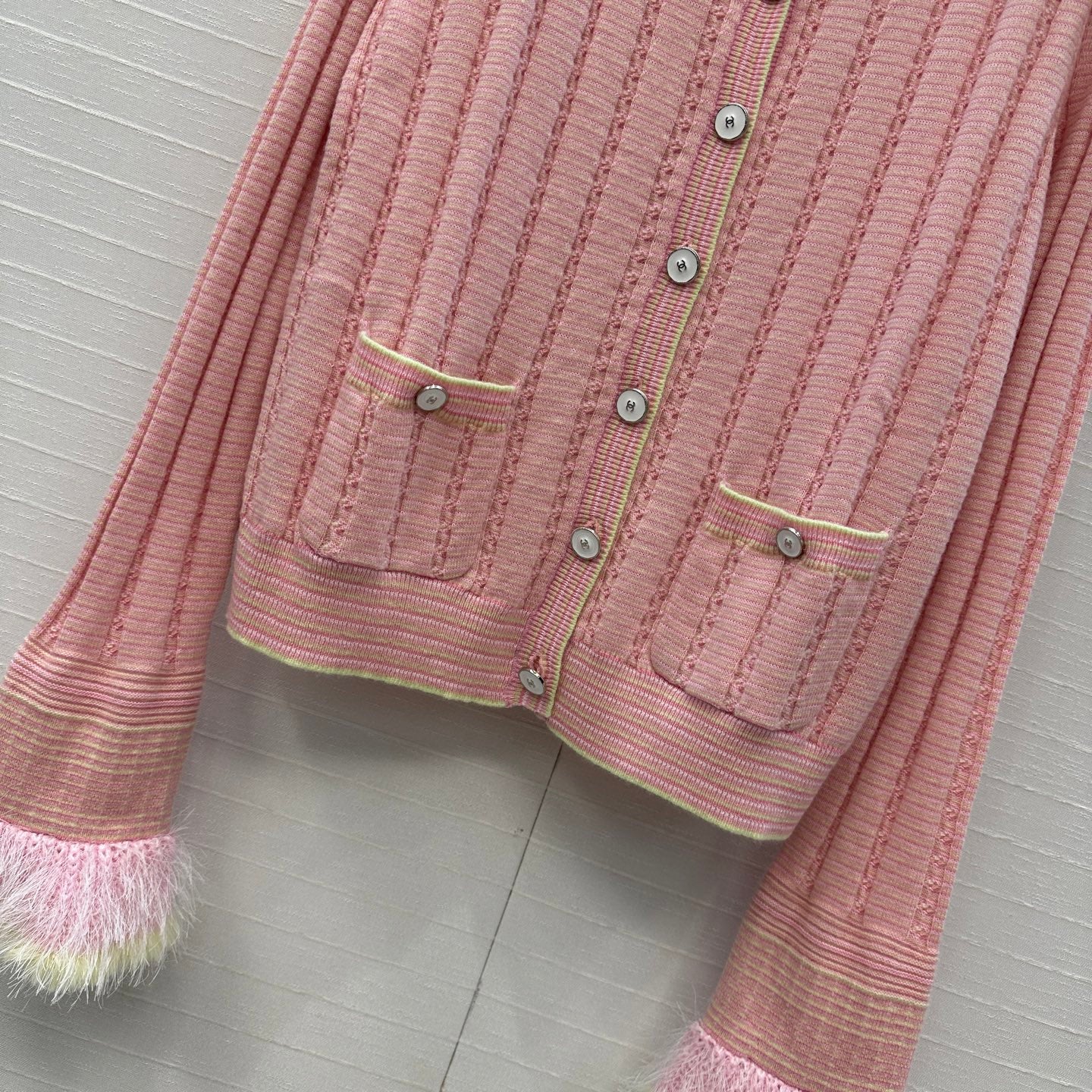 Chan 25fw kniteed cardigan