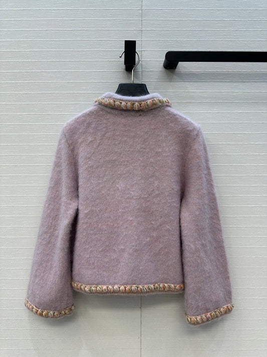 Herm 25fw embroidered cardigan