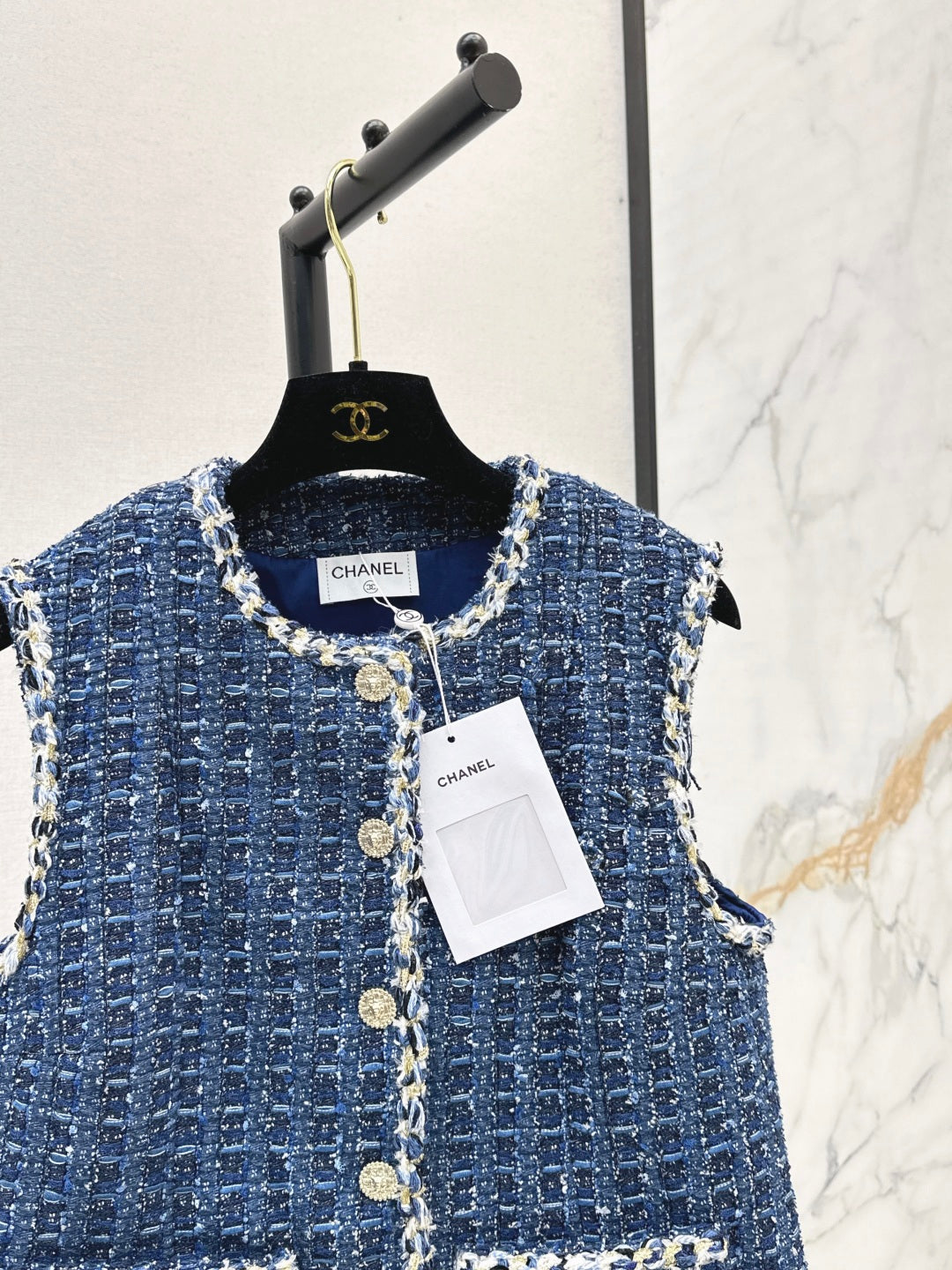 Chan 25fw woven vest