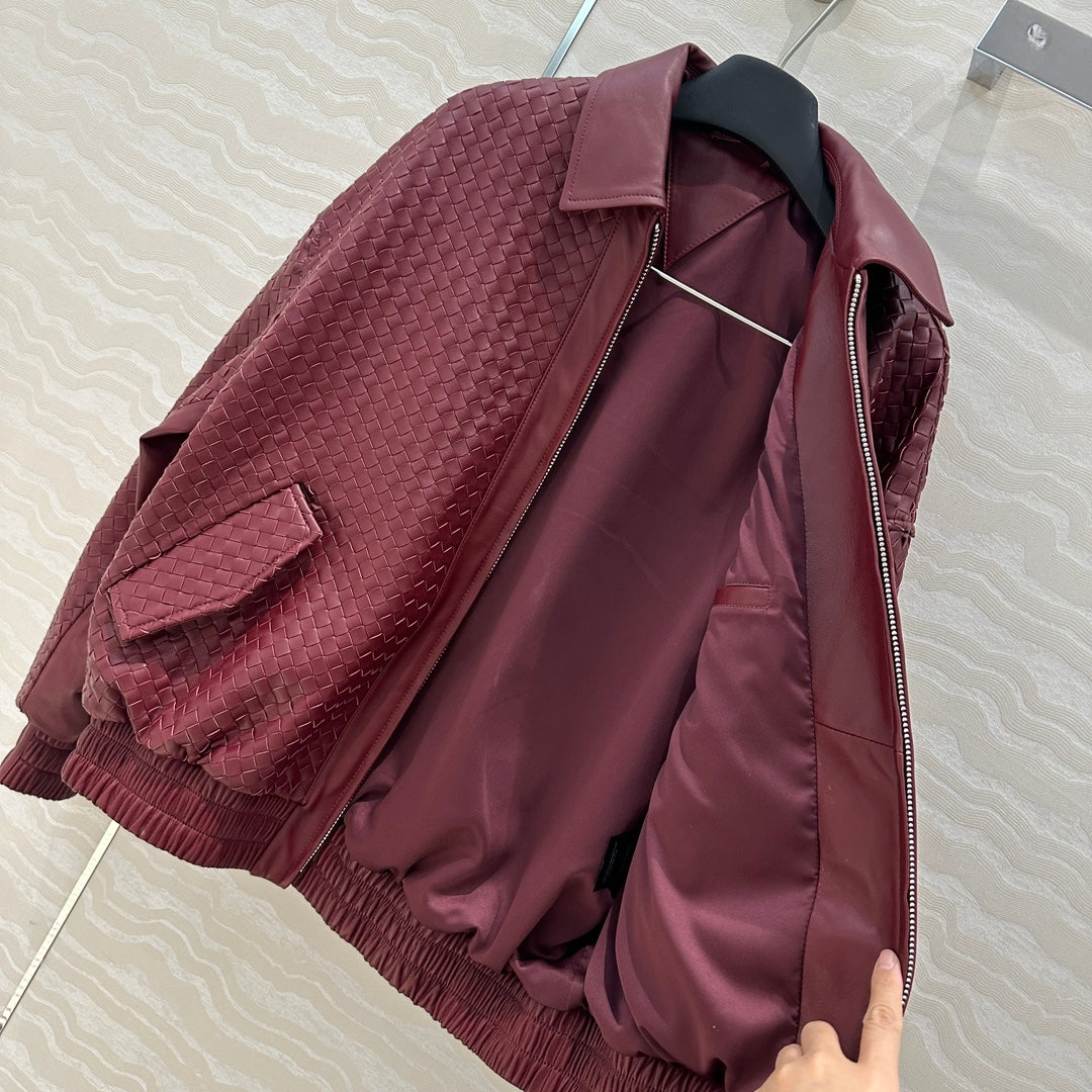 Bottega 25fw leather jacket