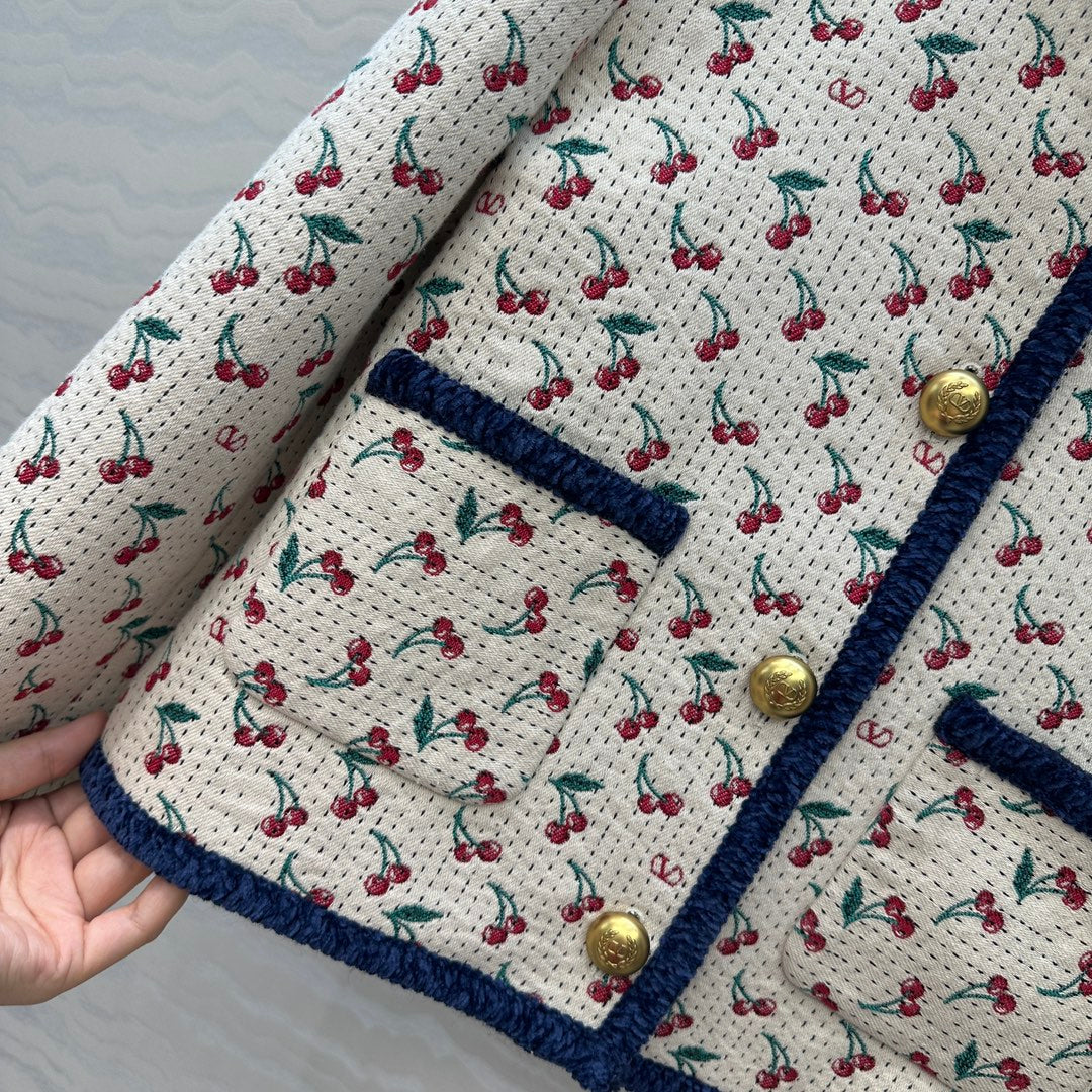 Valen 25fw embroidered jacket