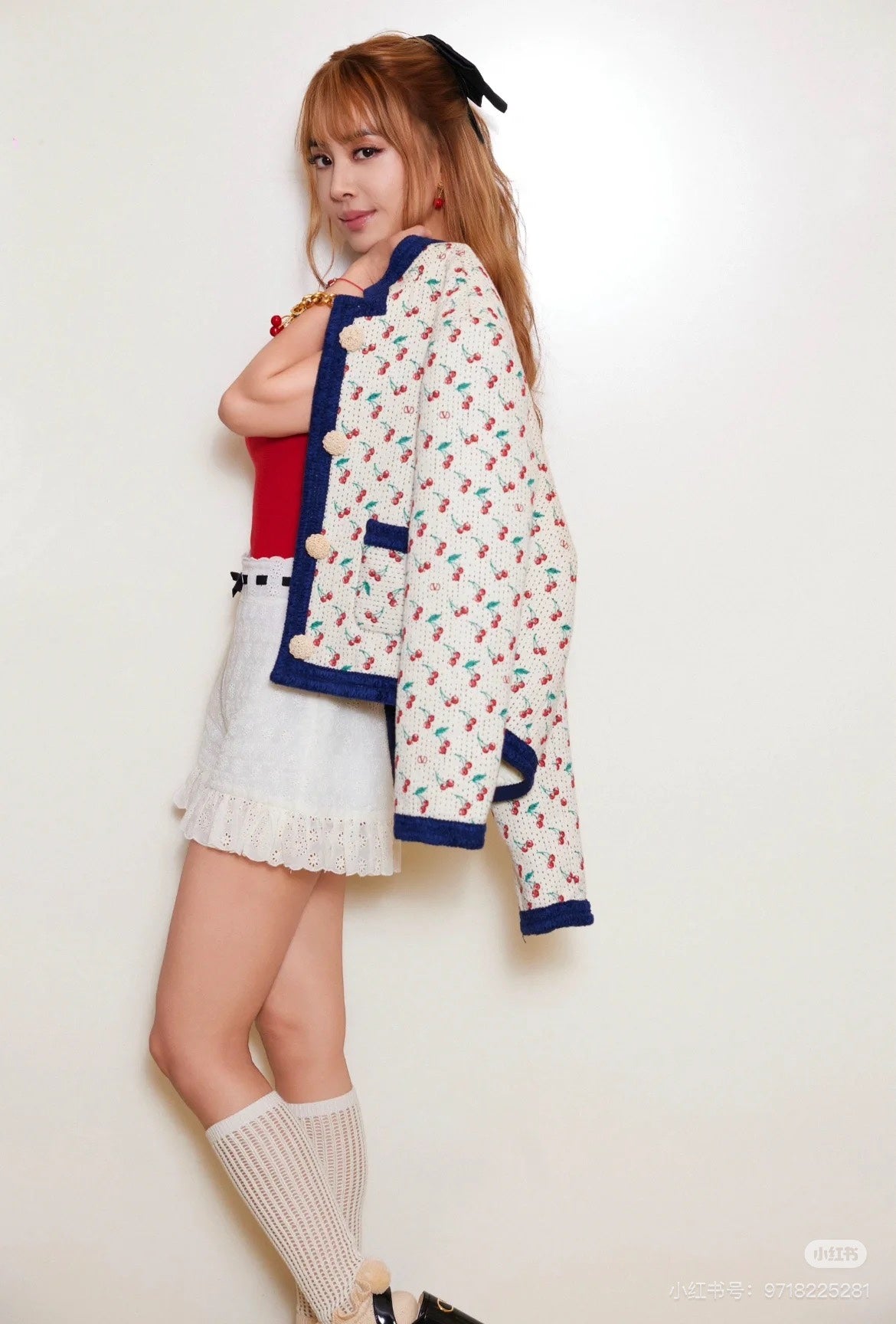 Valen 25fw embroidered jacket