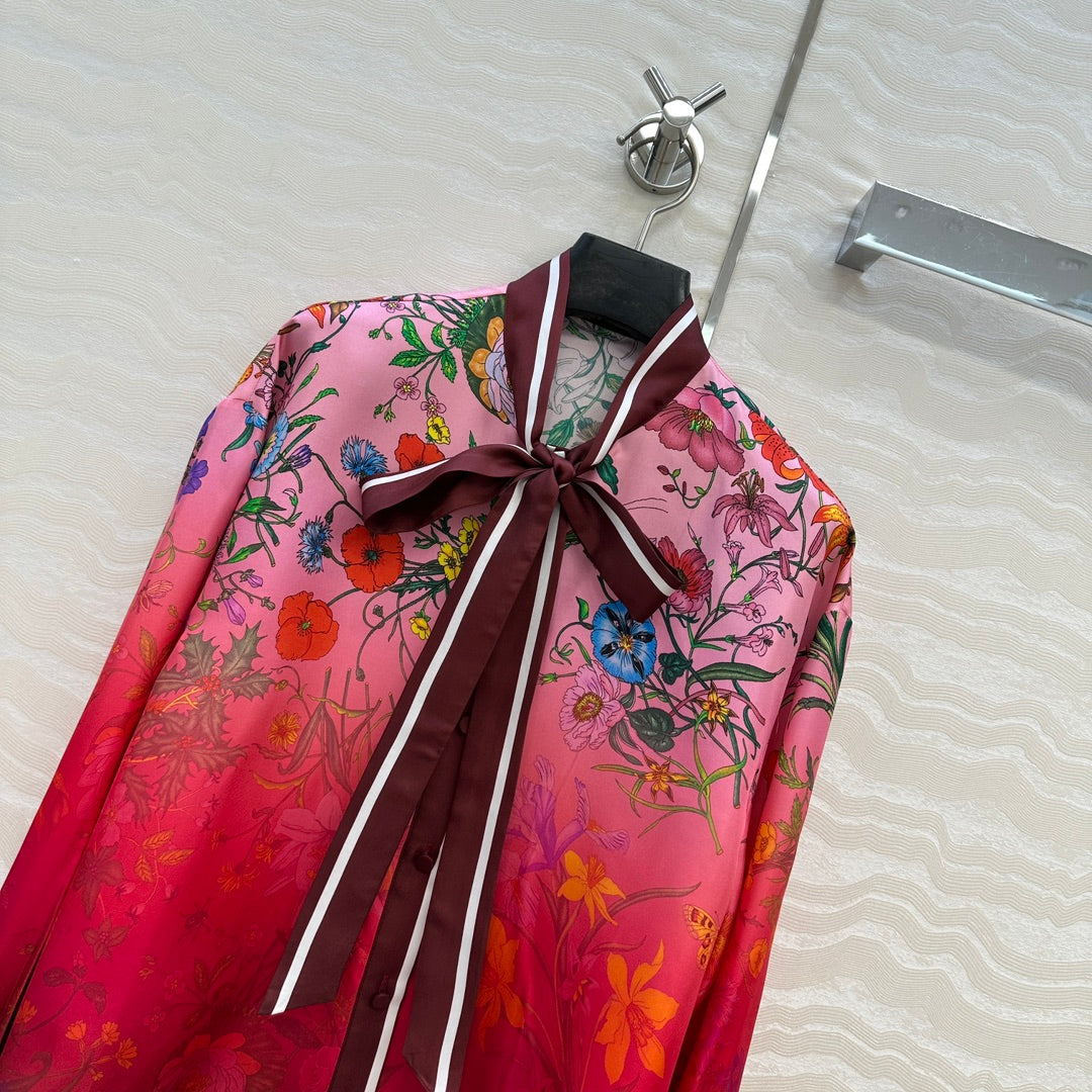 Guc 25fw silk shirt